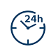 24-hour response time guarantee